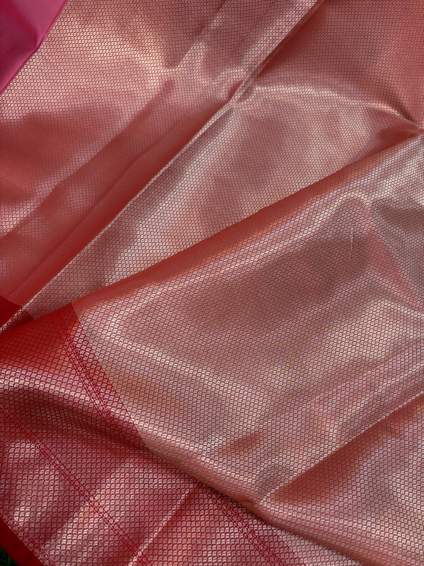 Pinky Semi Katan Banarasi Saree - Rungkaat