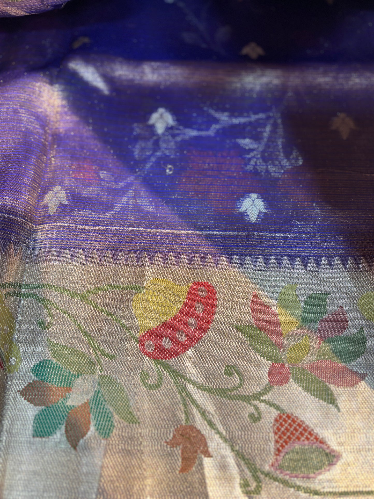 Pure Tissue Kota Paithini Banarasi Handloom Saree