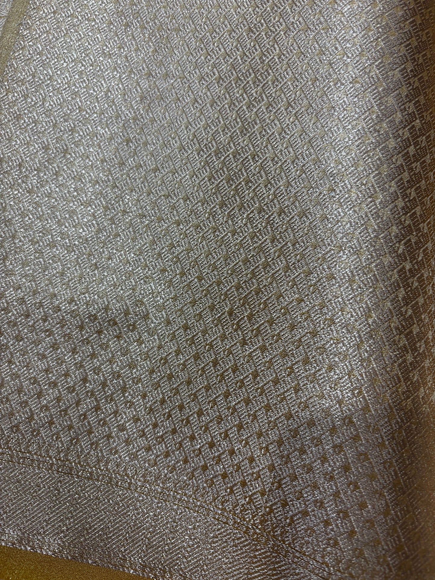 Yellow Premium Tissue Banarasi SariĀ