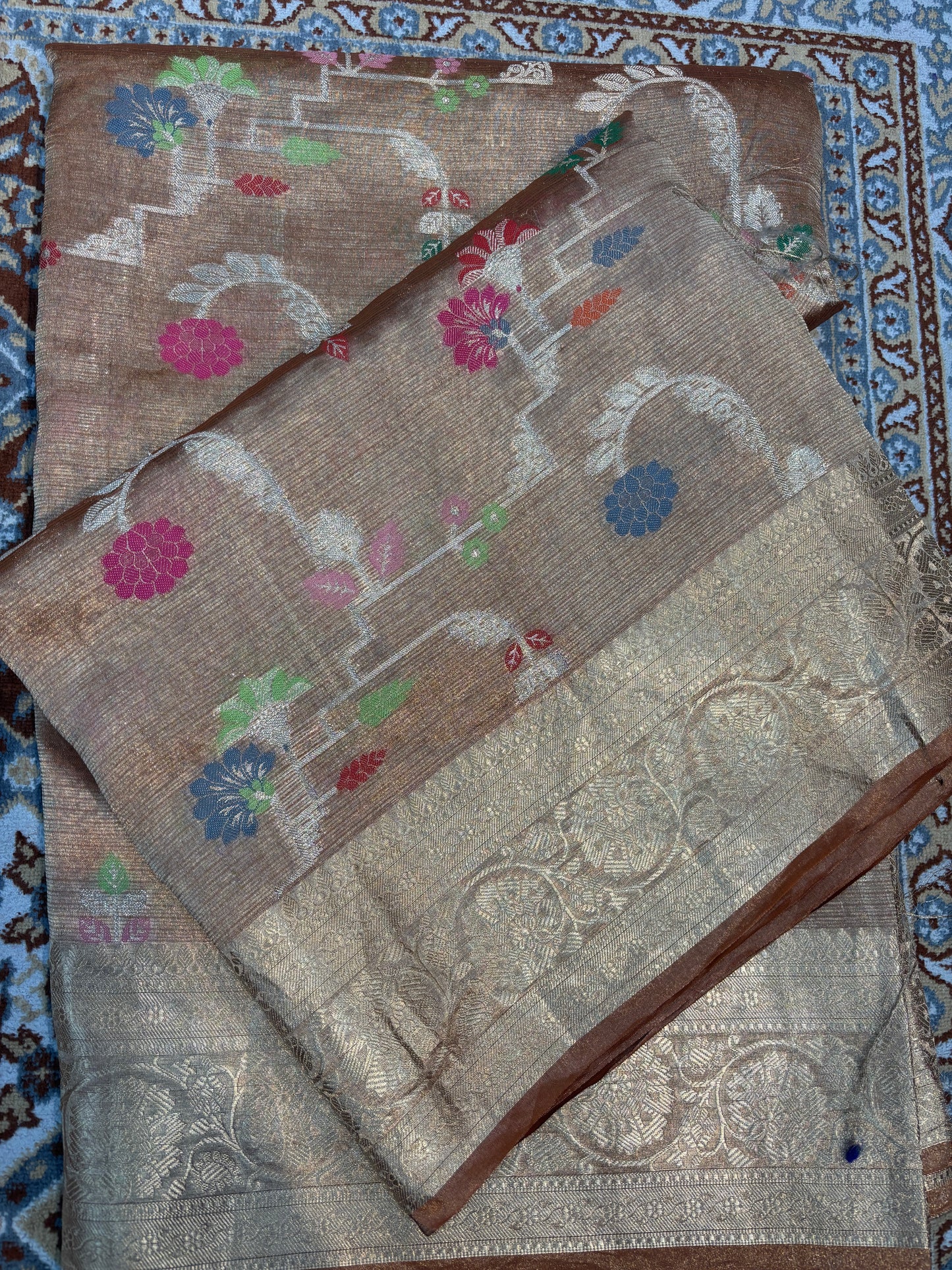 Pure Tissue Kota Paithini Banarasi Handloom Saree