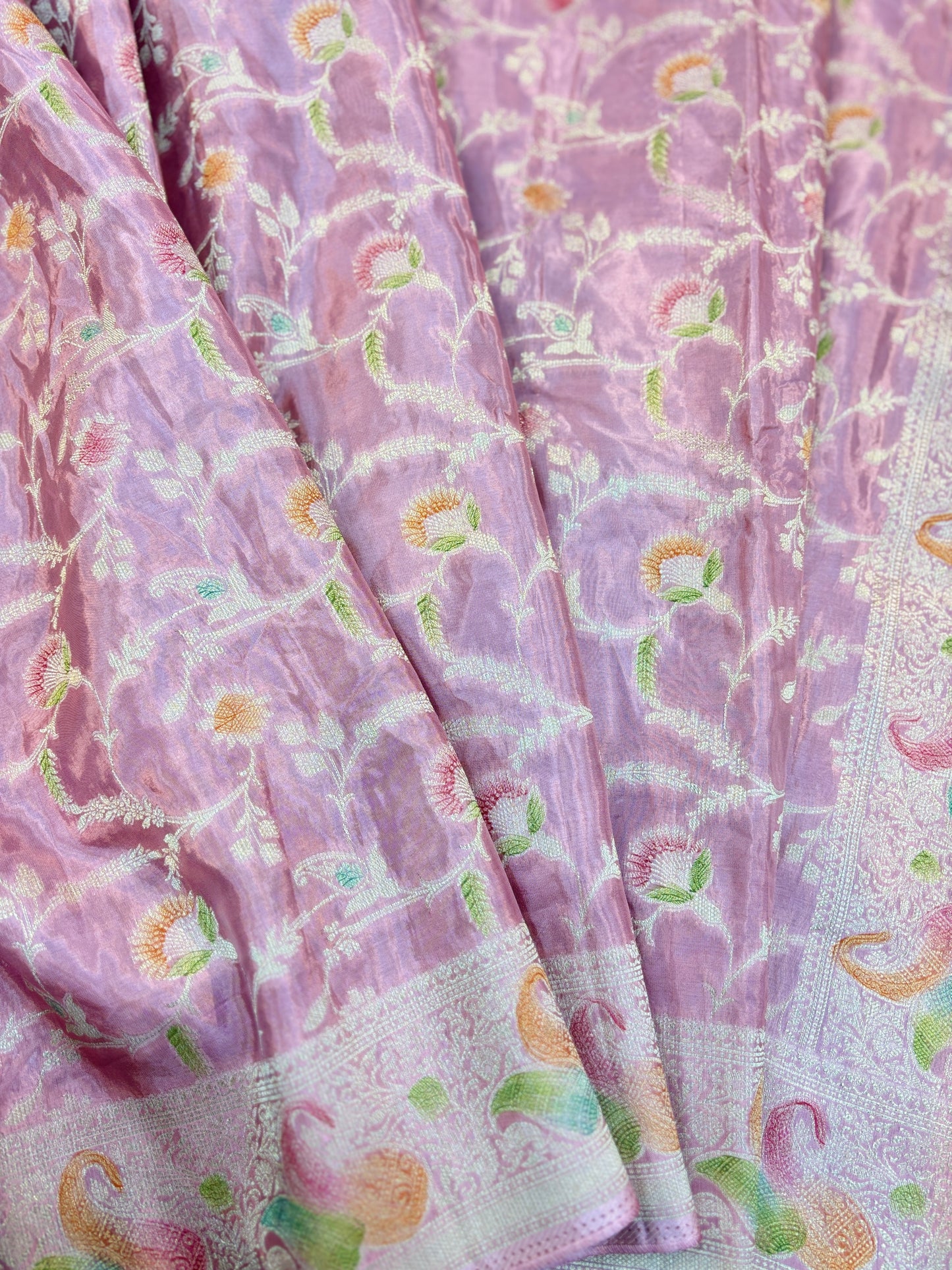 Levender Designer Banarasi saree