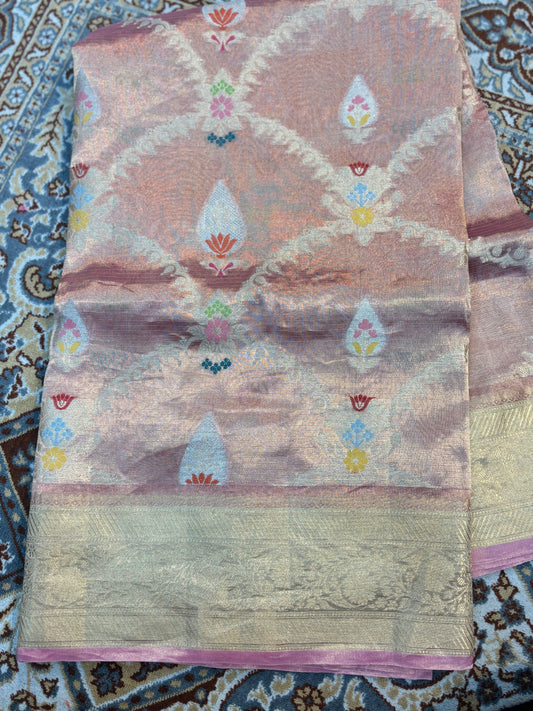 Pure Tissue Kota Paithini Banarasi Handloom Saree