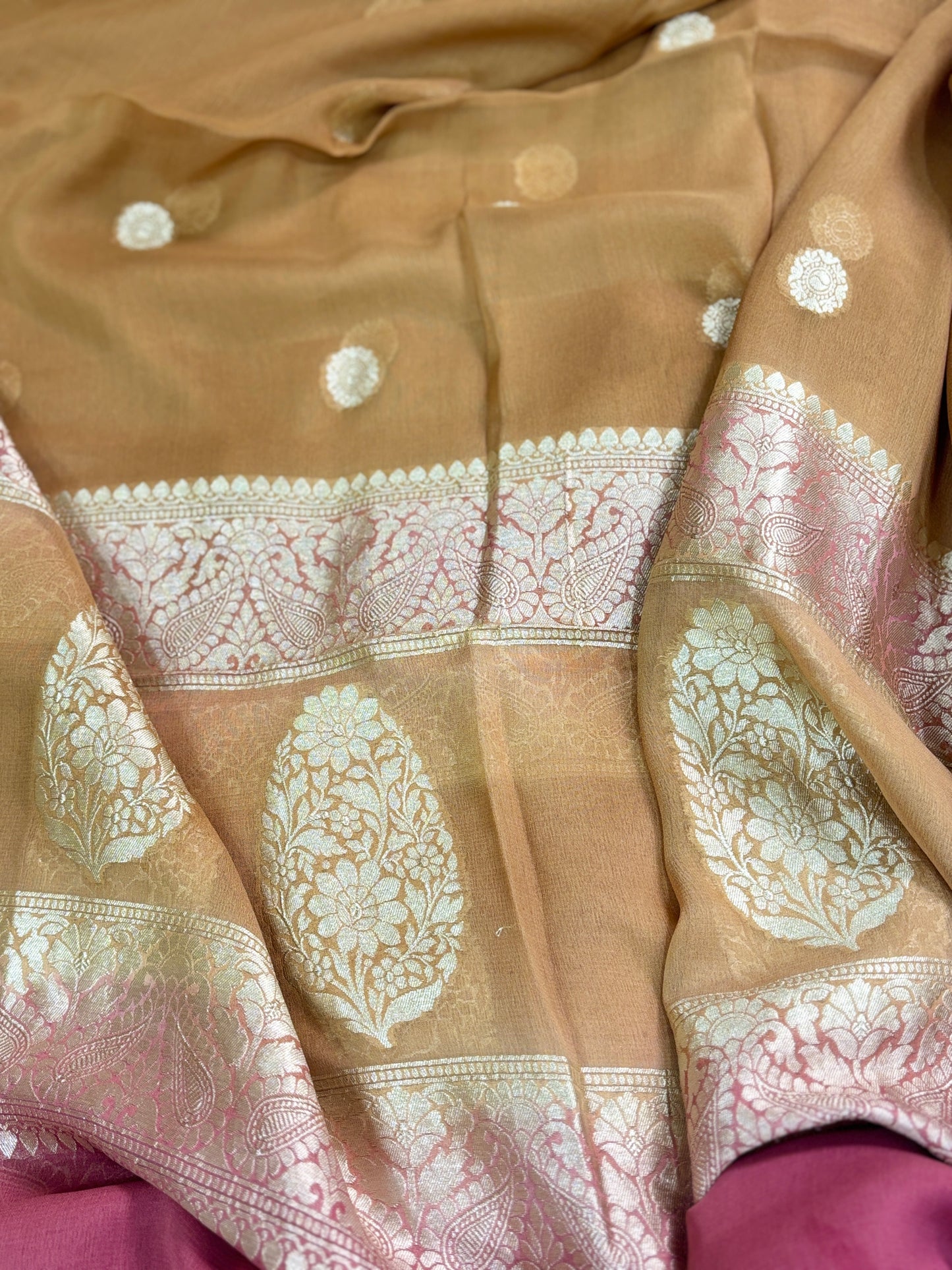 Pure Khaddi Georgette Banarasi Suits Dress Material