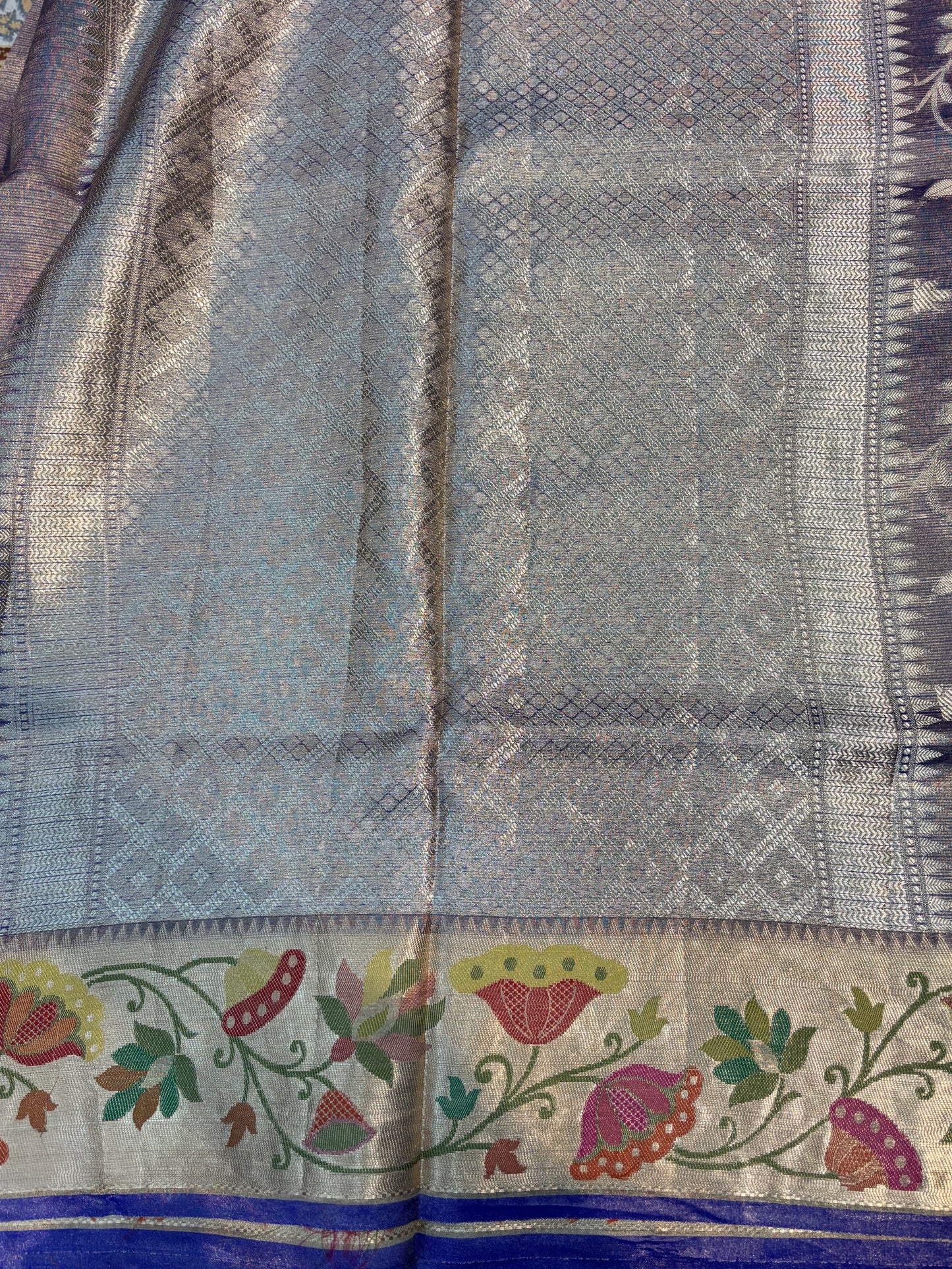 Pure Tissue Kota Paithini Banarasi Handloom Saree
