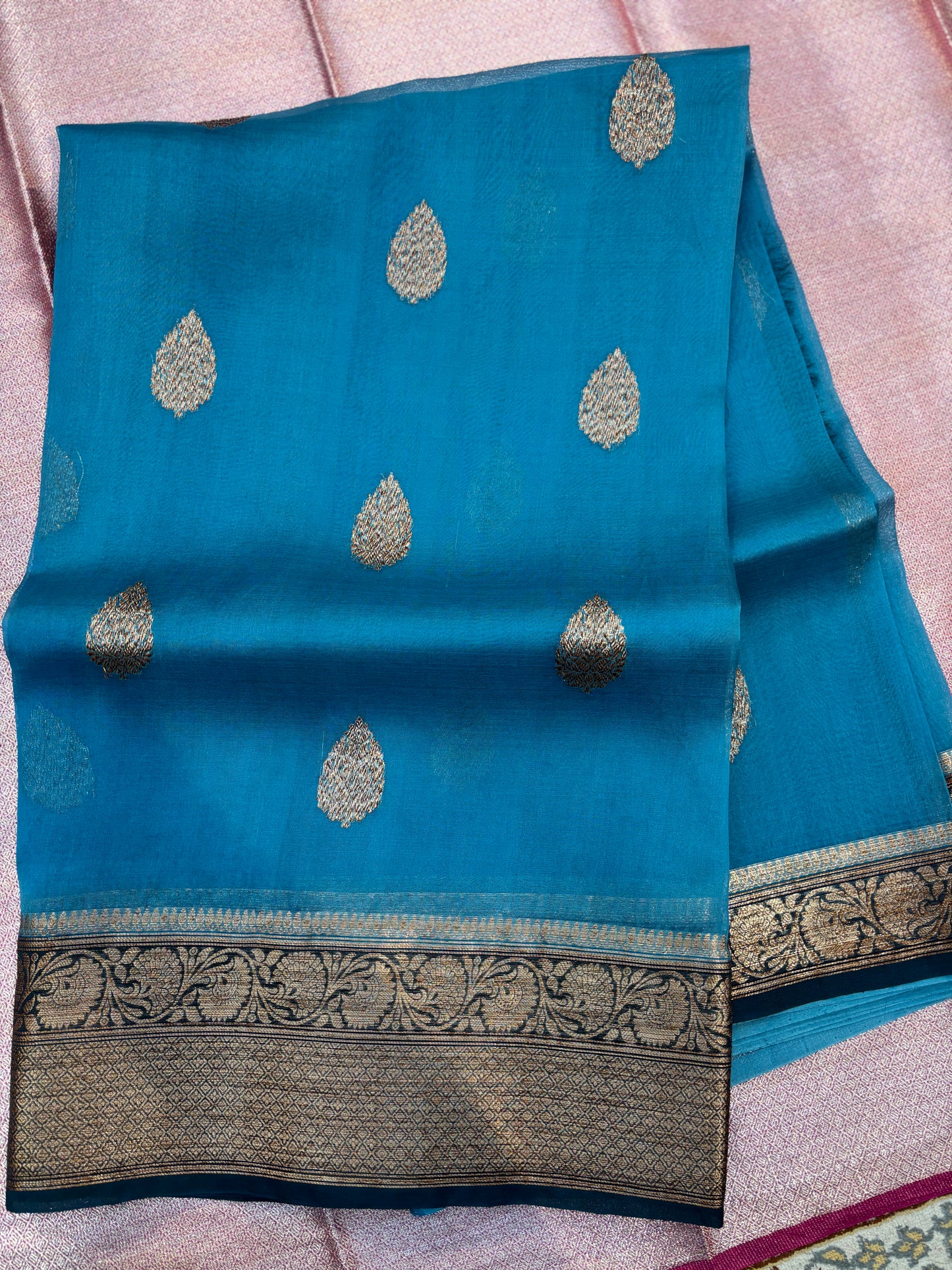 Trending Firosi Pure Kora Antique Zari