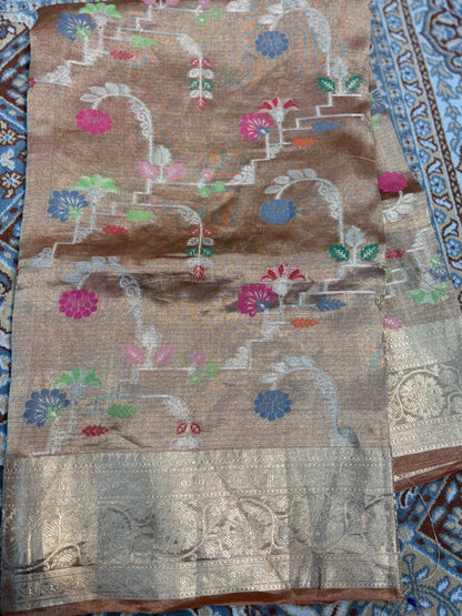 Pure Tissue Kota Paithini Banarasi Handloom Saree