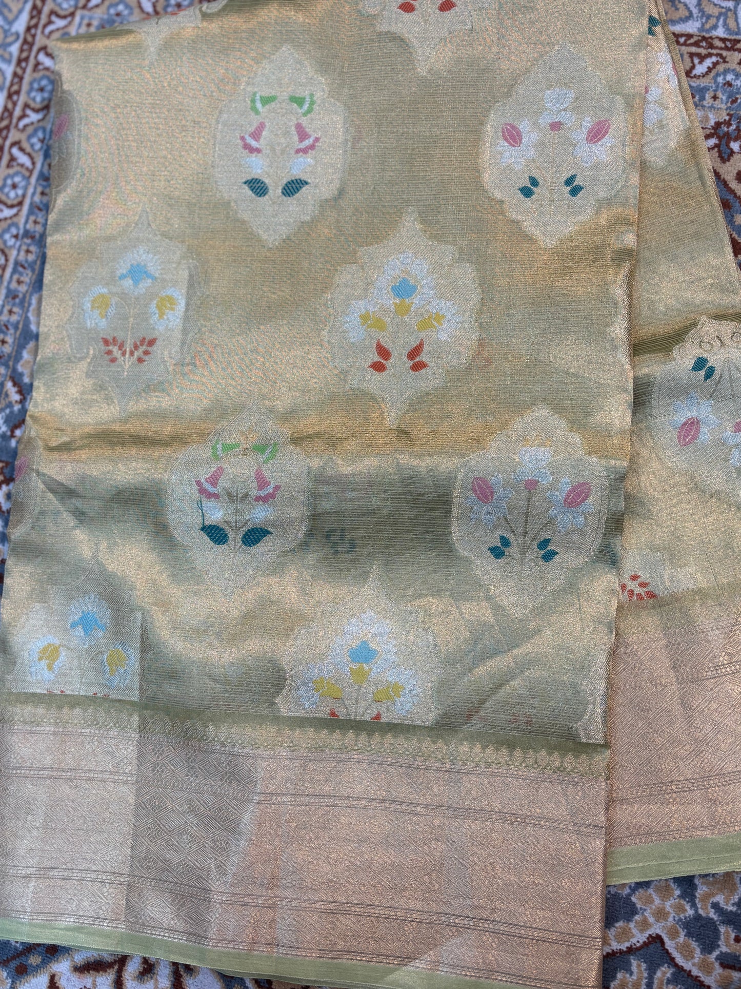 Pure Tissue Kota Paithini Banarasi Handloom Saree